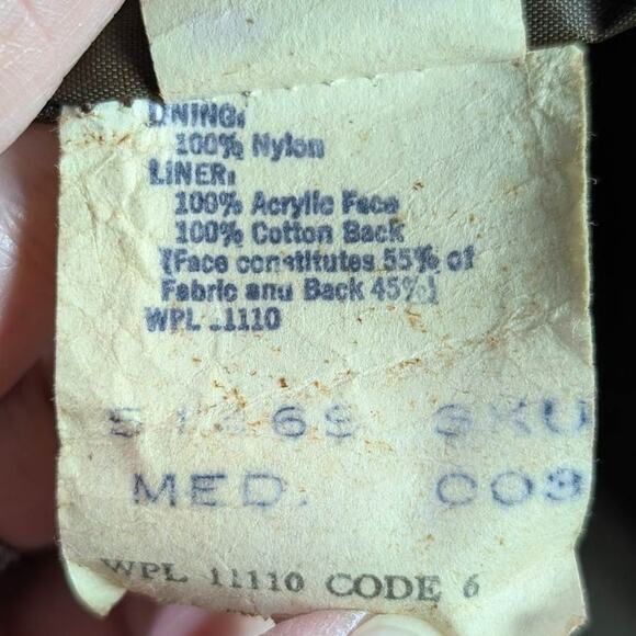 Vtg Suede Leather Jacket Womens Medium Tan Fringe Button Nylon Lining Western - Picture 8 of 15